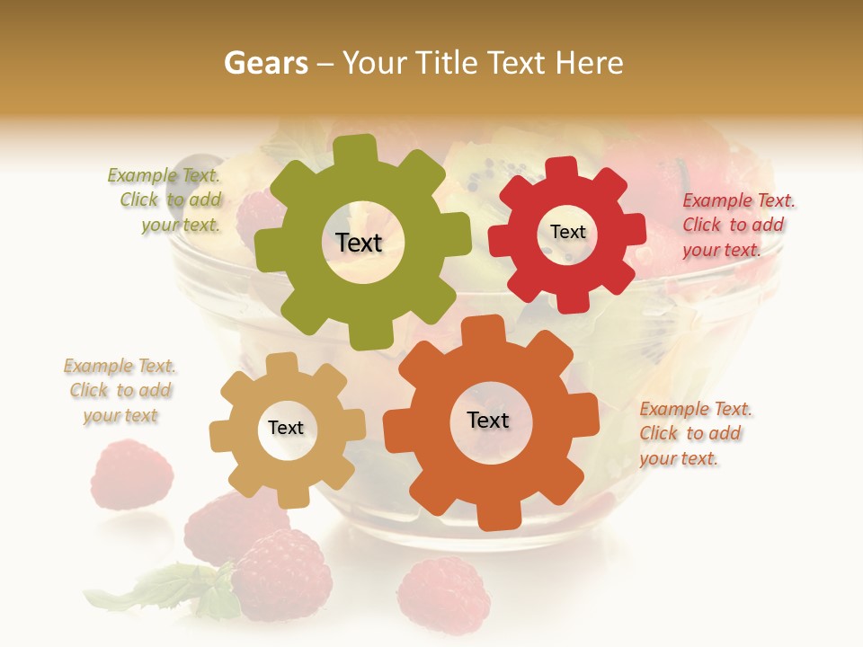 Cocktail Yellow Variety PowerPoint Template