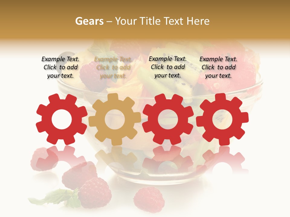 Cocktail Yellow Variety PowerPoint Template