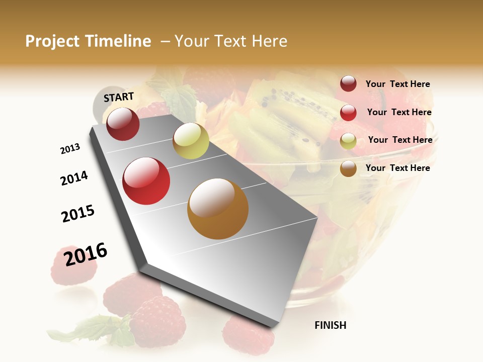 Cocktail Yellow Variety PowerPoint Template