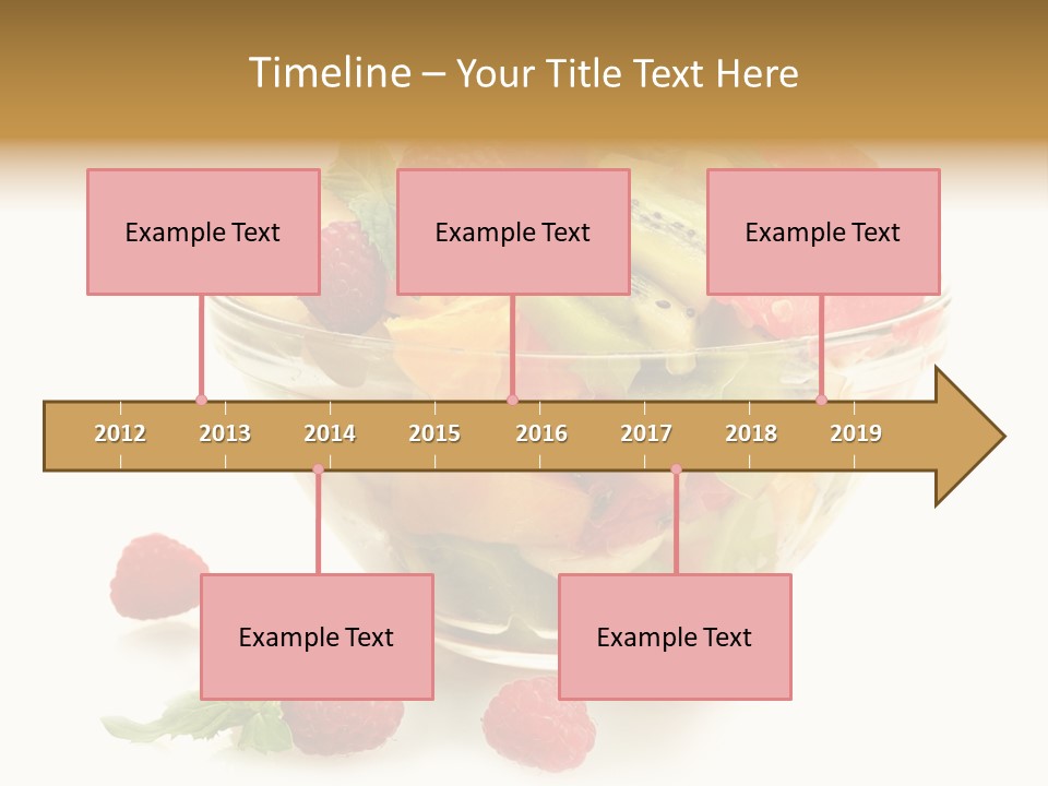 Cocktail Yellow Variety PowerPoint Template