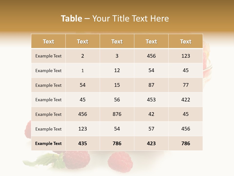 Cocktail Yellow Variety PowerPoint Template