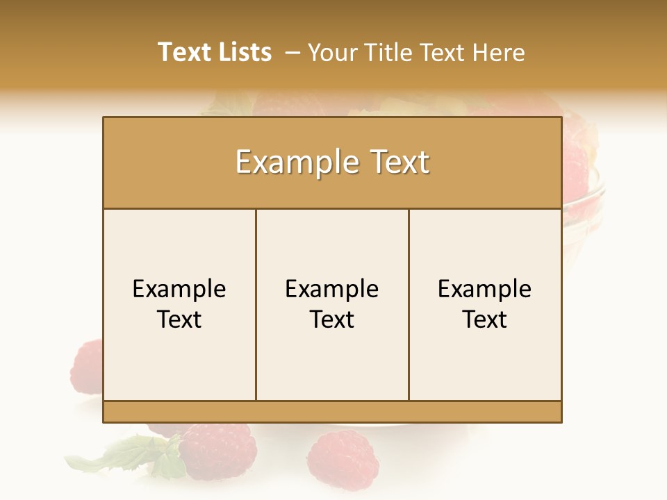 Cocktail Yellow Variety PowerPoint Template