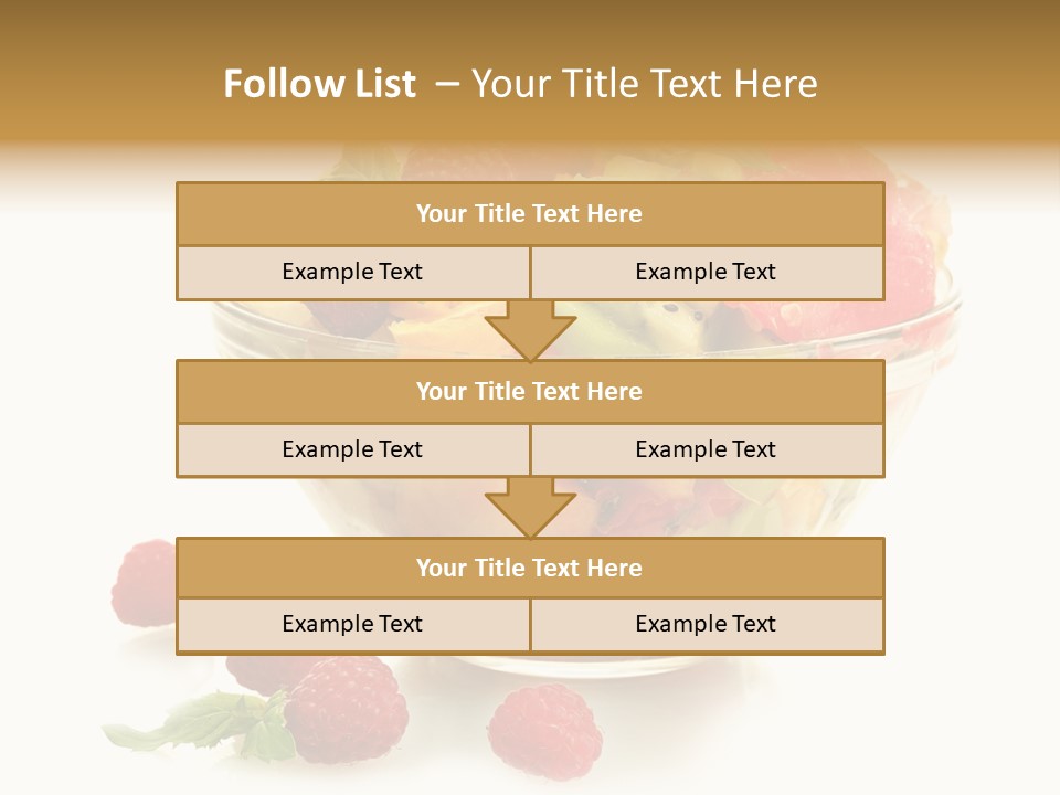 Cocktail Yellow Variety PowerPoint Template
