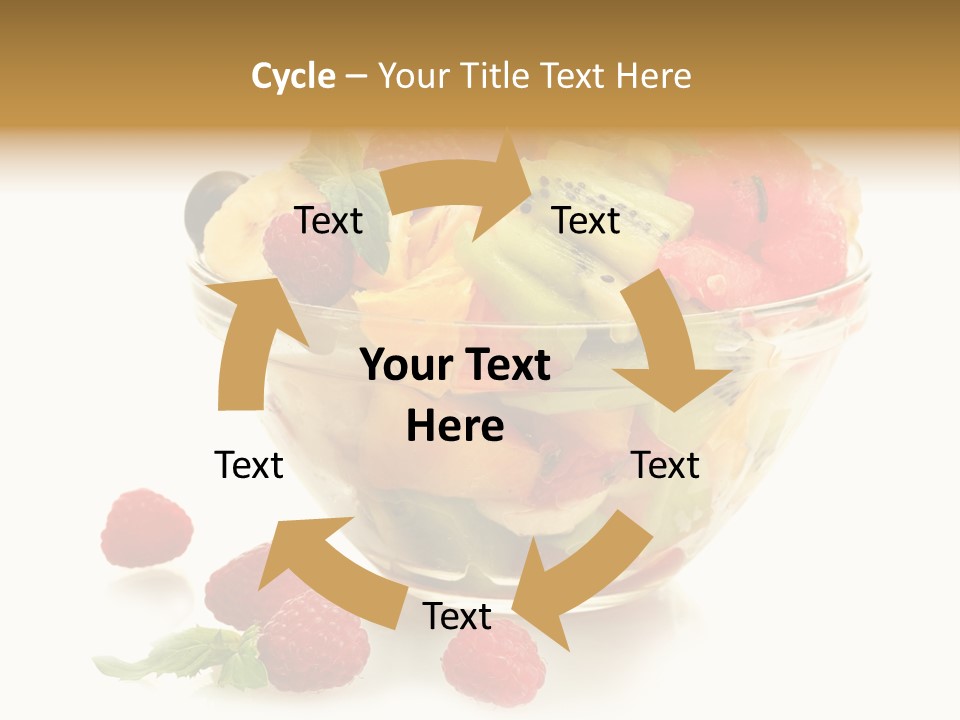 Cocktail Yellow Variety PowerPoint Template