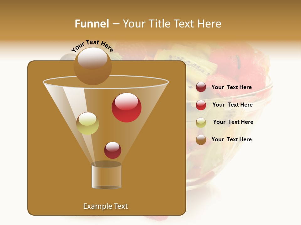 Cocktail Yellow Variety PowerPoint Template