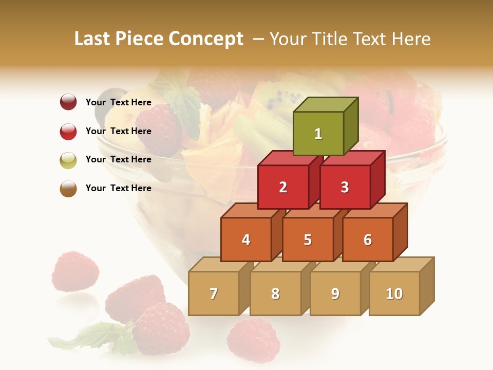 Cocktail Yellow Variety PowerPoint Template