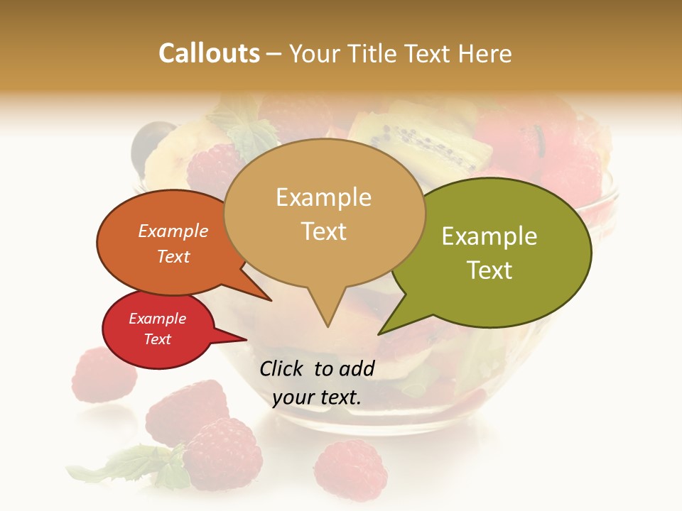 Cocktail Yellow Variety PowerPoint Template