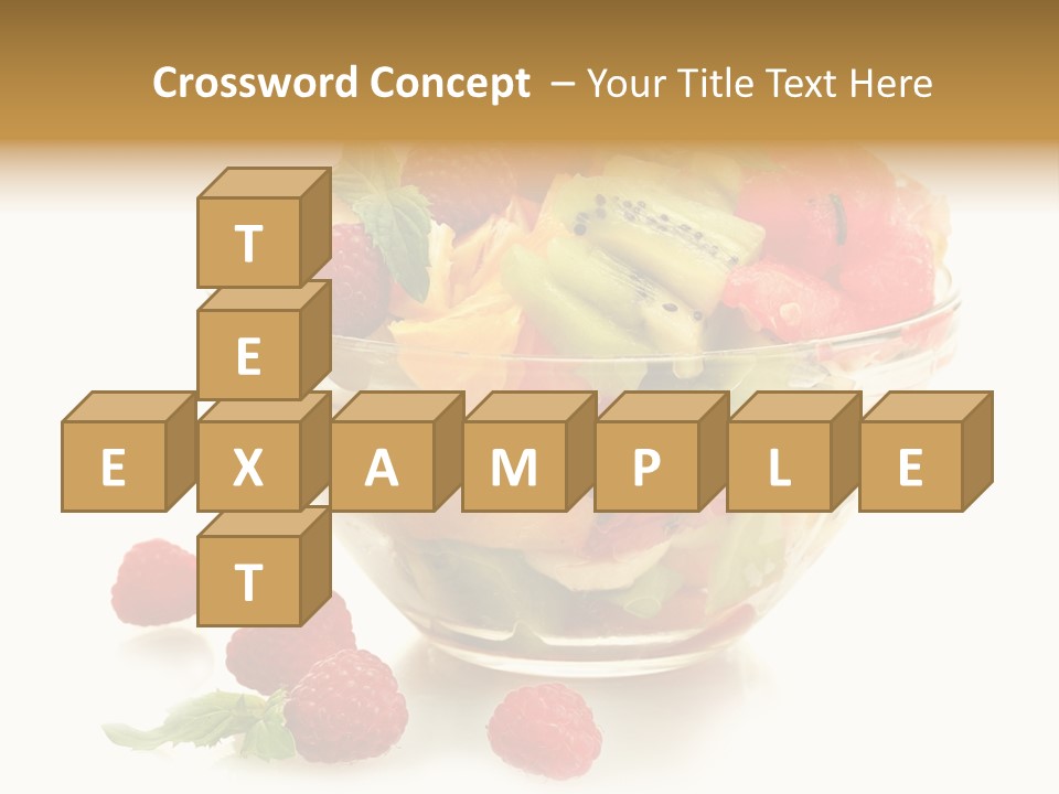 Cocktail Yellow Variety PowerPoint Template