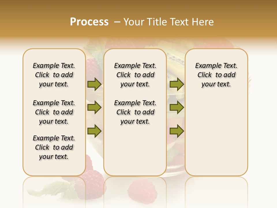 Cocktail Yellow Variety PowerPoint Template