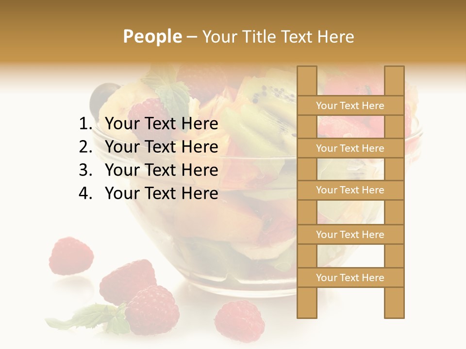 Cocktail Yellow Variety PowerPoint Template