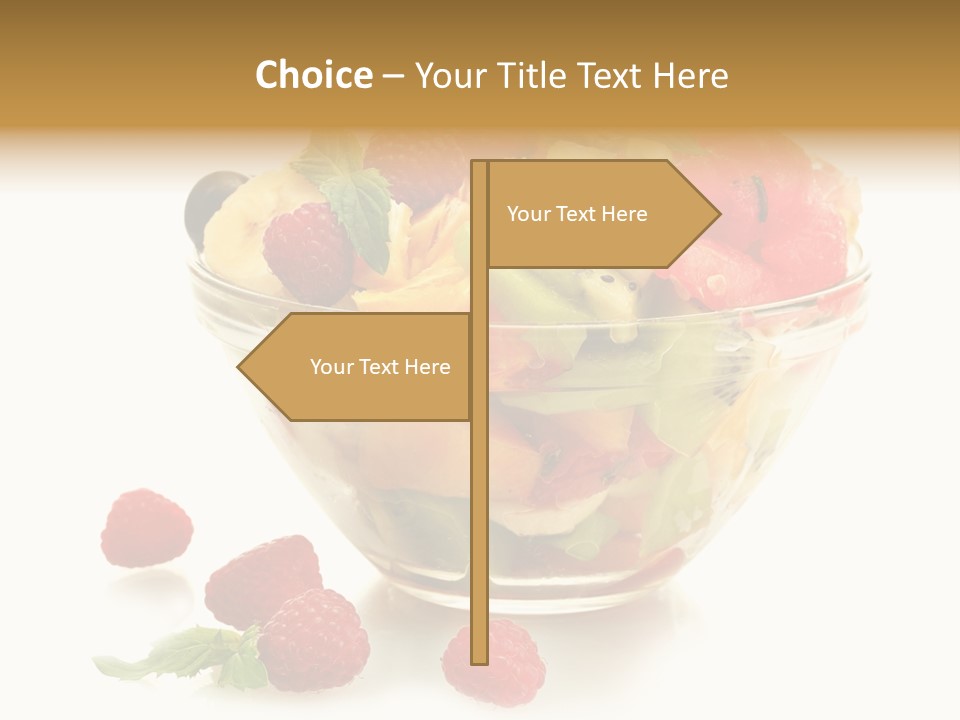 Cocktail Yellow Variety PowerPoint Template