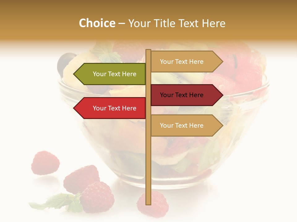 Cocktail Yellow Variety PowerPoint Template