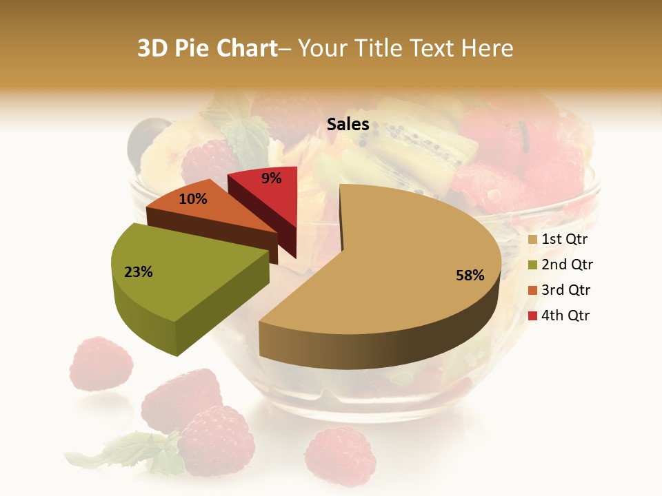 Cocktail Yellow Variety PowerPoint Template