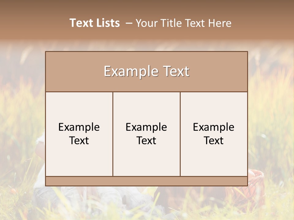 Foliage Nature Beautiful PowerPoint Template