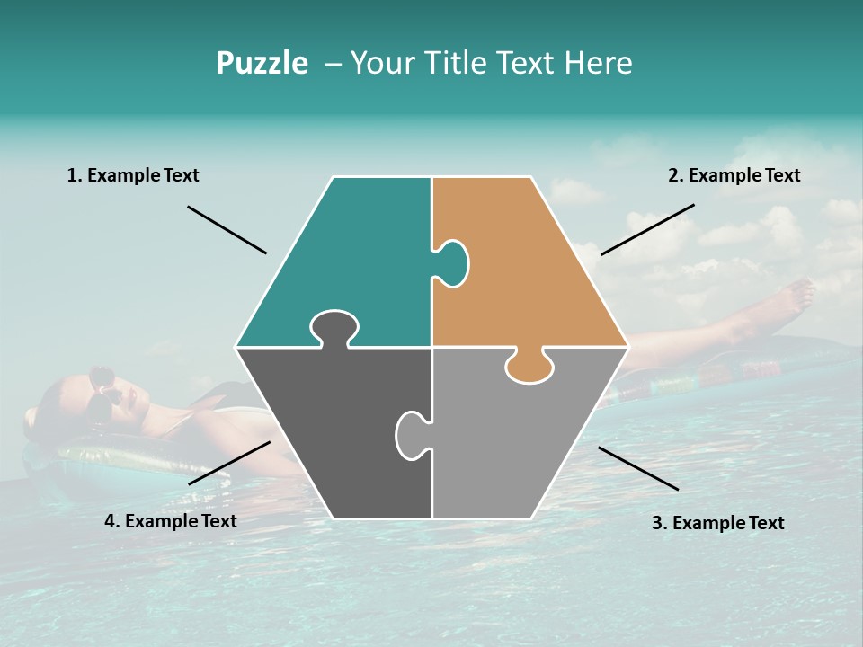 Portrait Lying Vintage PowerPoint Template