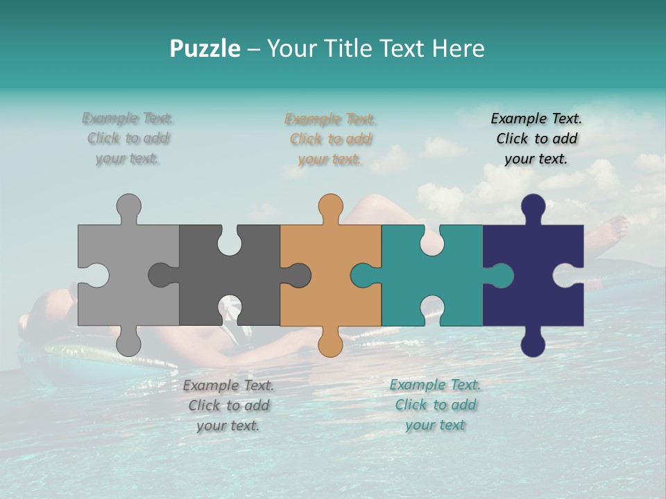 Portrait Lying Vintage PowerPoint Template