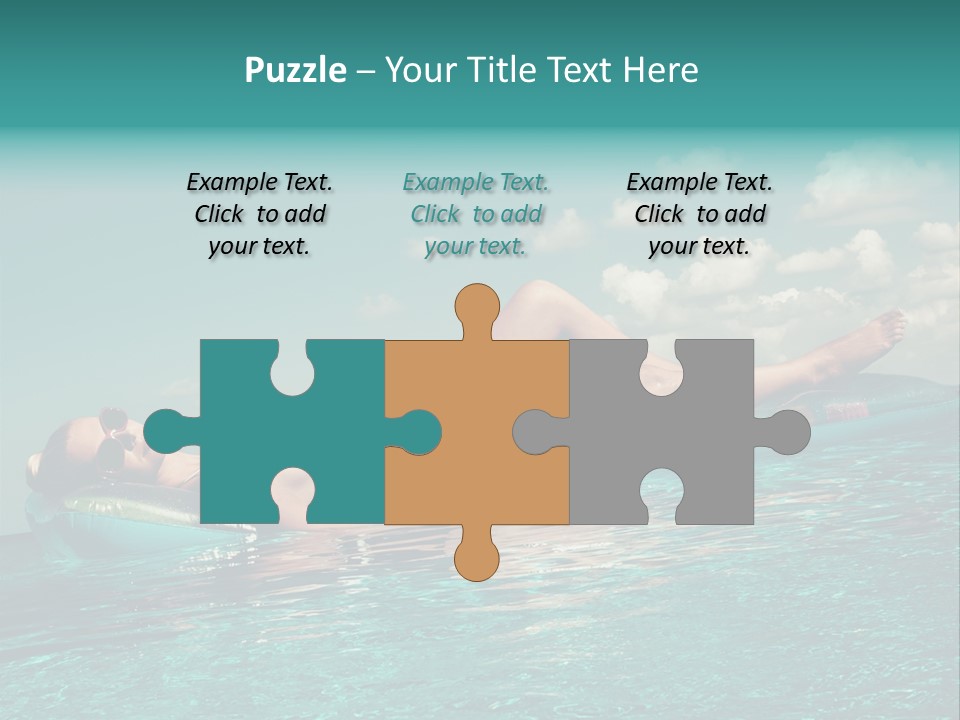 Portrait Lying Vintage PowerPoint Template