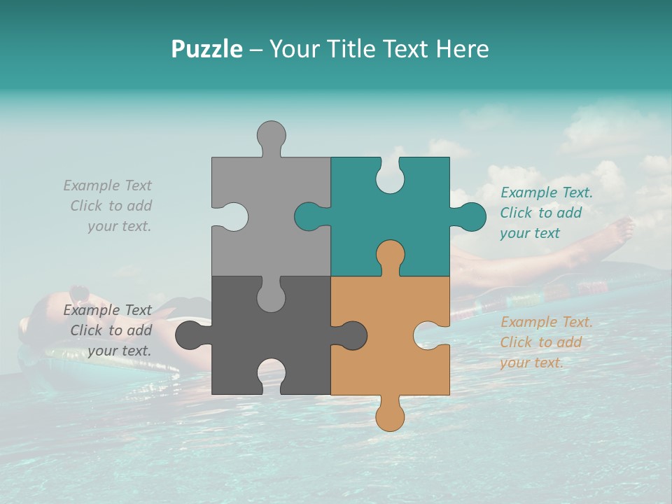 Portrait Lying Vintage PowerPoint Template