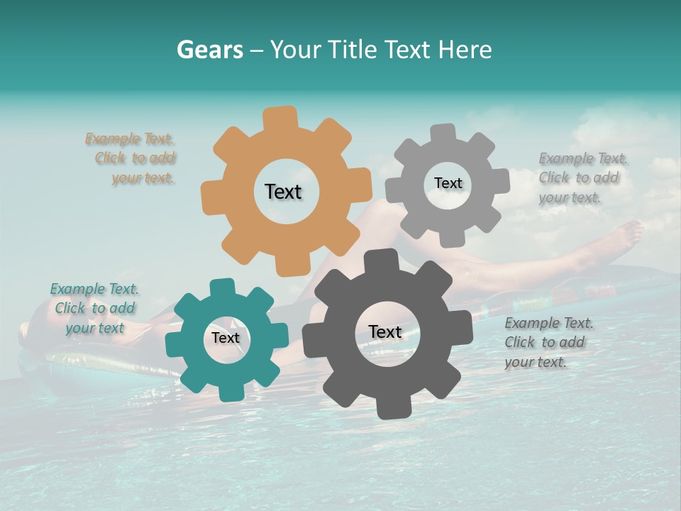 Portrait Lying Vintage PowerPoint Template