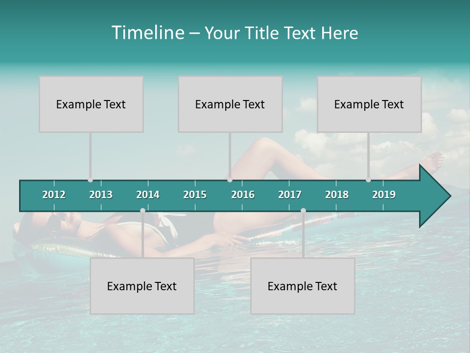 Portrait Lying Vintage PowerPoint Template