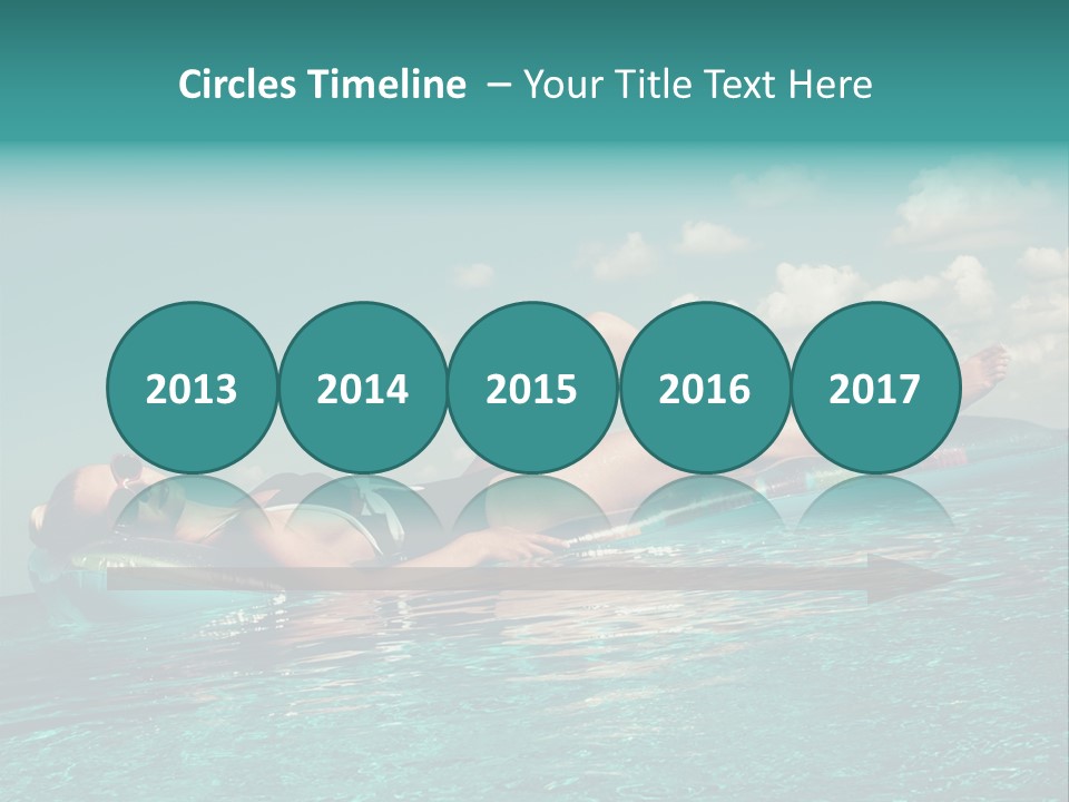 Portrait Lying Vintage PowerPoint Template