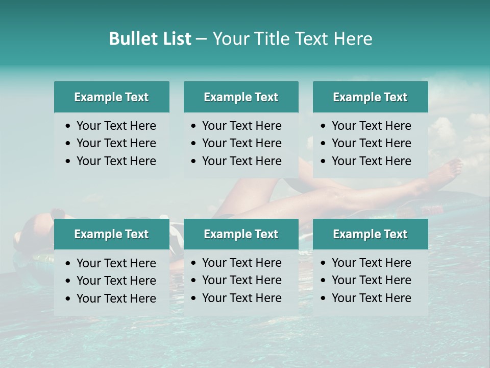 Portrait Lying Vintage PowerPoint Template