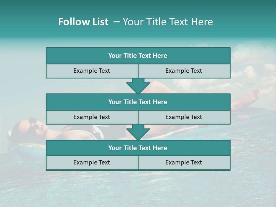 Portrait Lying Vintage PowerPoint Template