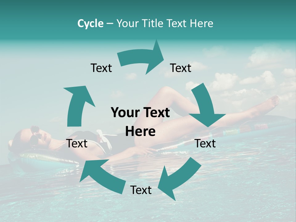 Portrait Lying Vintage PowerPoint Template