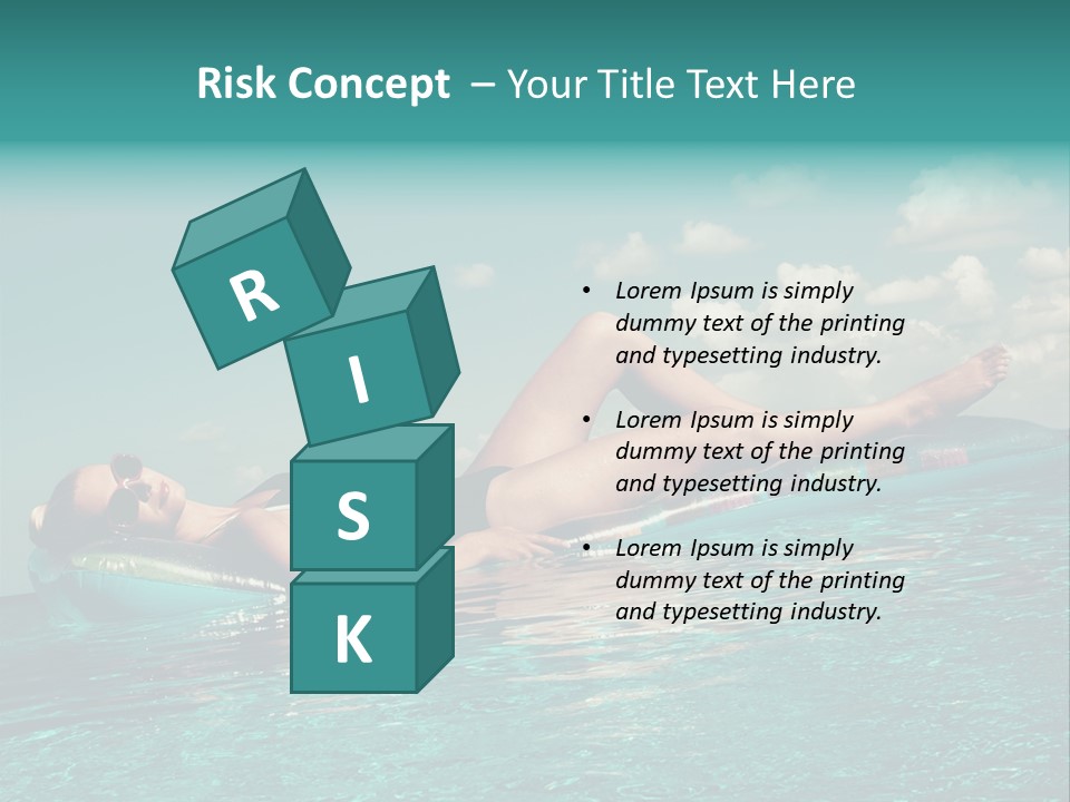 Portrait Lying Vintage PowerPoint Template