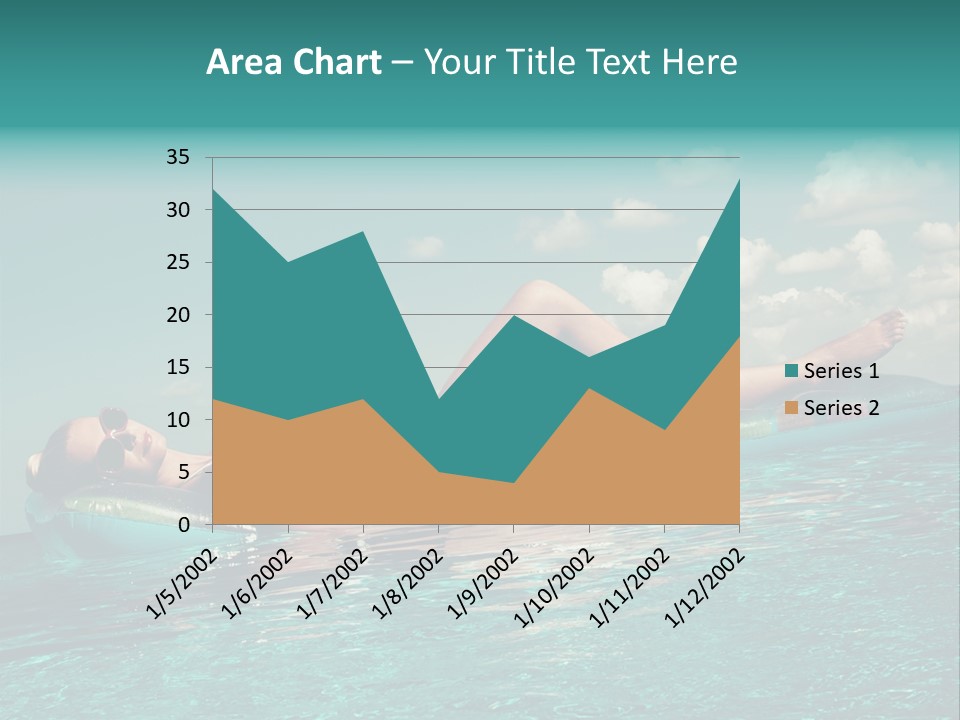 Portrait Lying Vintage PowerPoint Template