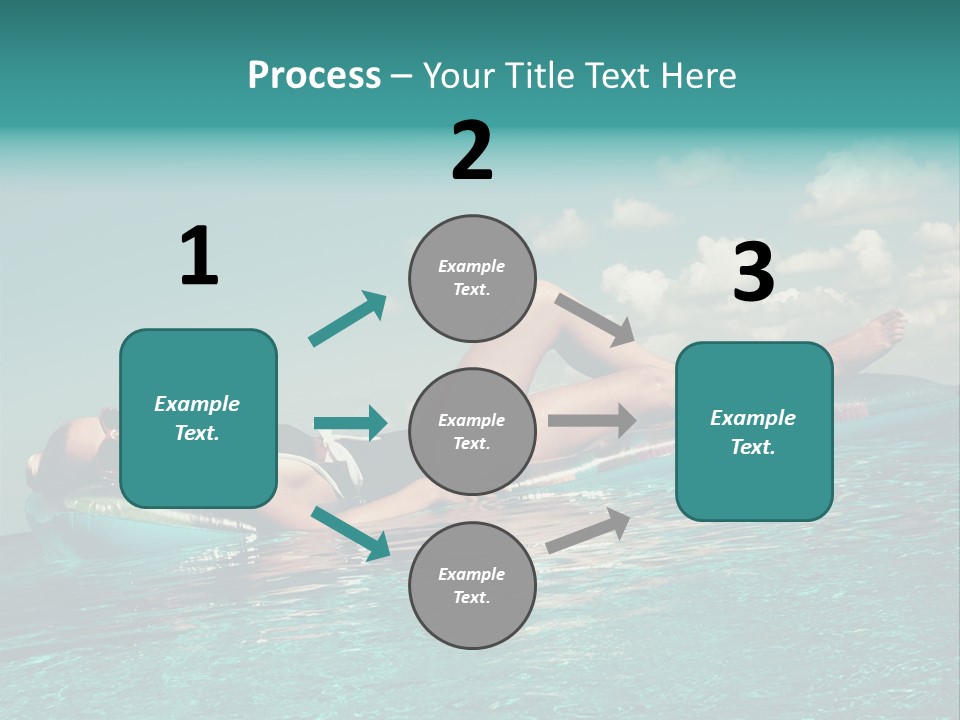 Portrait Lying Vintage PowerPoint Template