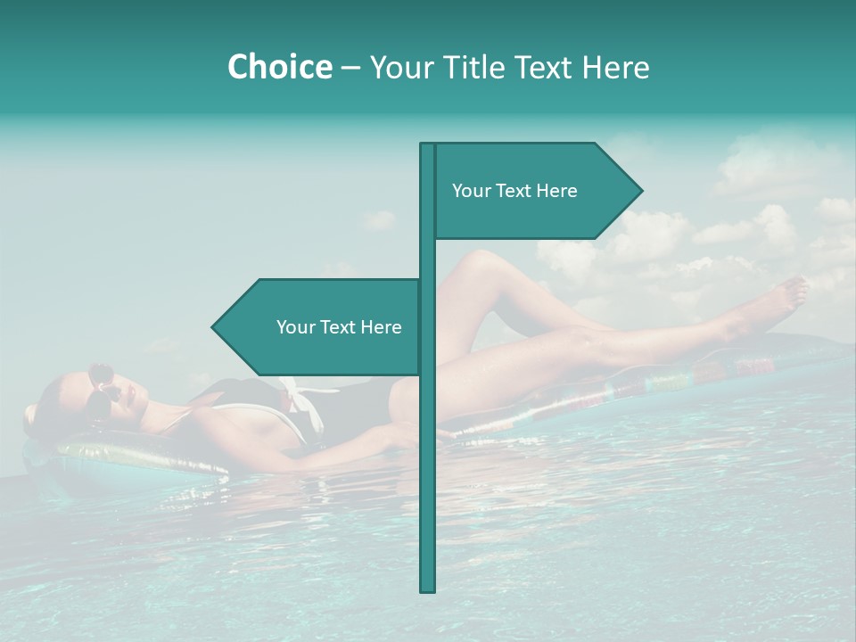 Portrait Lying Vintage PowerPoint Template