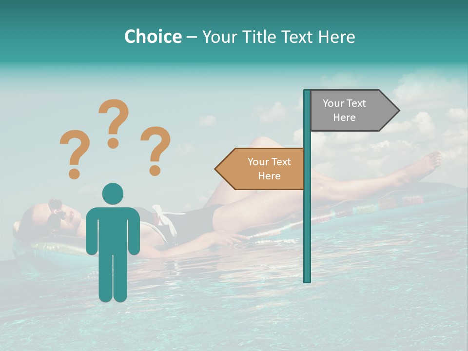 Portrait Lying Vintage PowerPoint Template