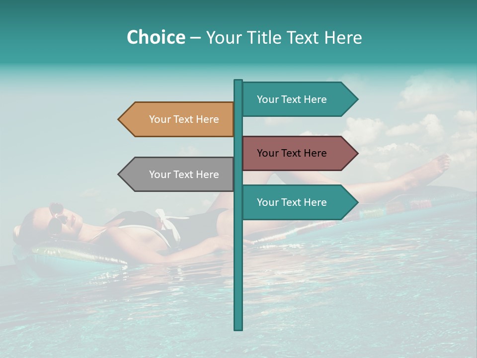 Portrait Lying Vintage PowerPoint Template