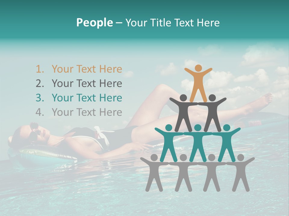 Portrait Lying Vintage PowerPoint Template