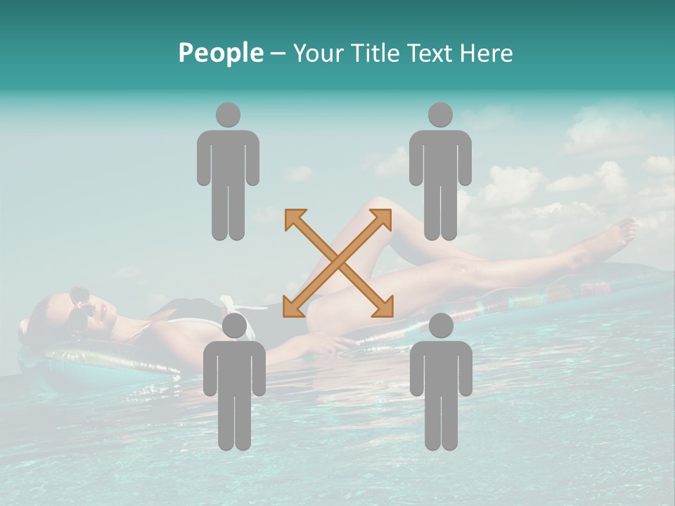 Portrait Lying Vintage PowerPoint Template