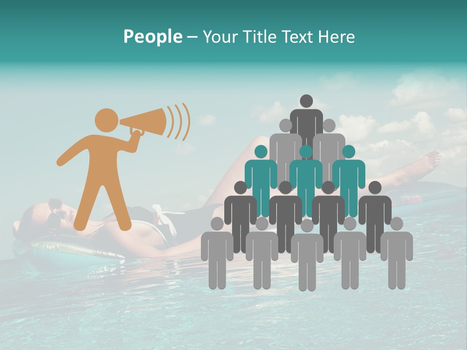 Portrait Lying Vintage PowerPoint Template