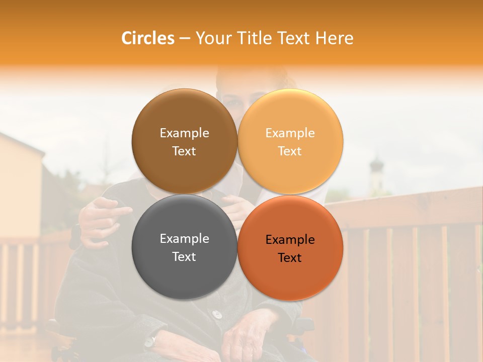Help Dedicated Garden PowerPoint Template