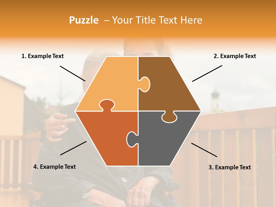 Help Dedicated Garden PowerPoint Template