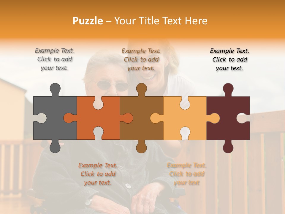 Help Dedicated Garden PowerPoint Template