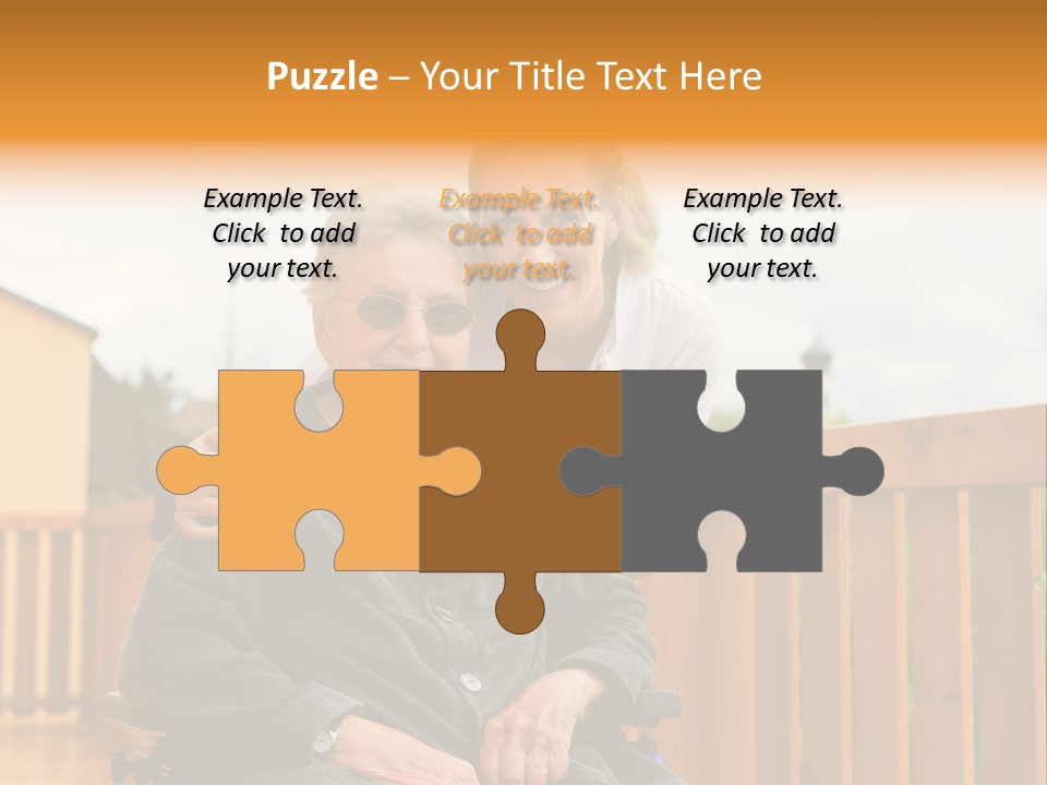 Help Dedicated Garden PowerPoint Template