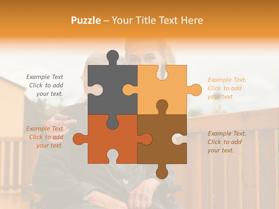 Help Dedicated Garden PowerPoint Template