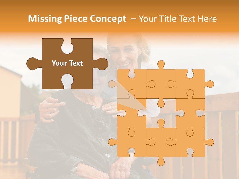 Help Dedicated Garden PowerPoint Template