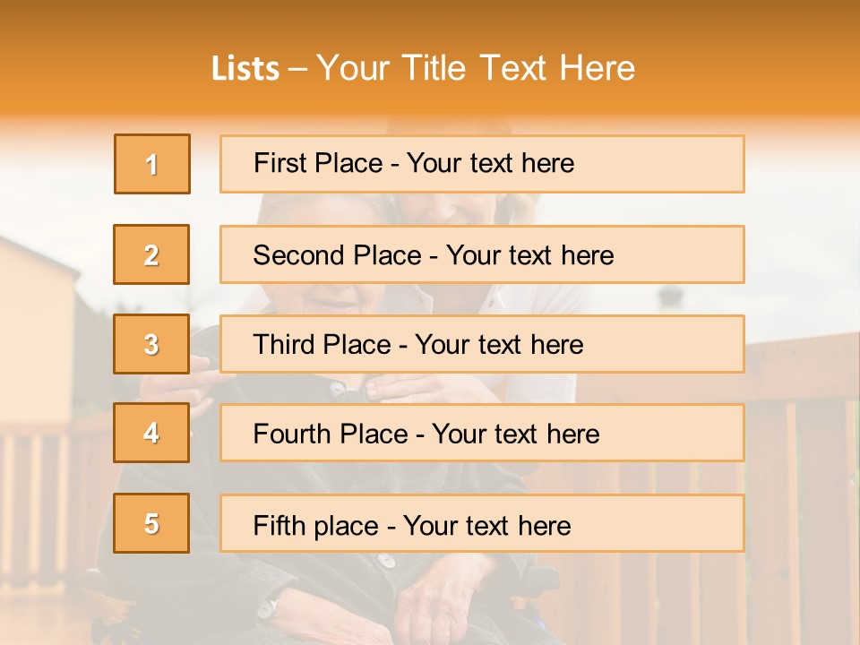 Help Dedicated Garden PowerPoint Template