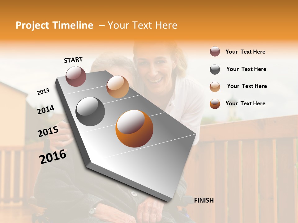 Help Dedicated Garden PowerPoint Template