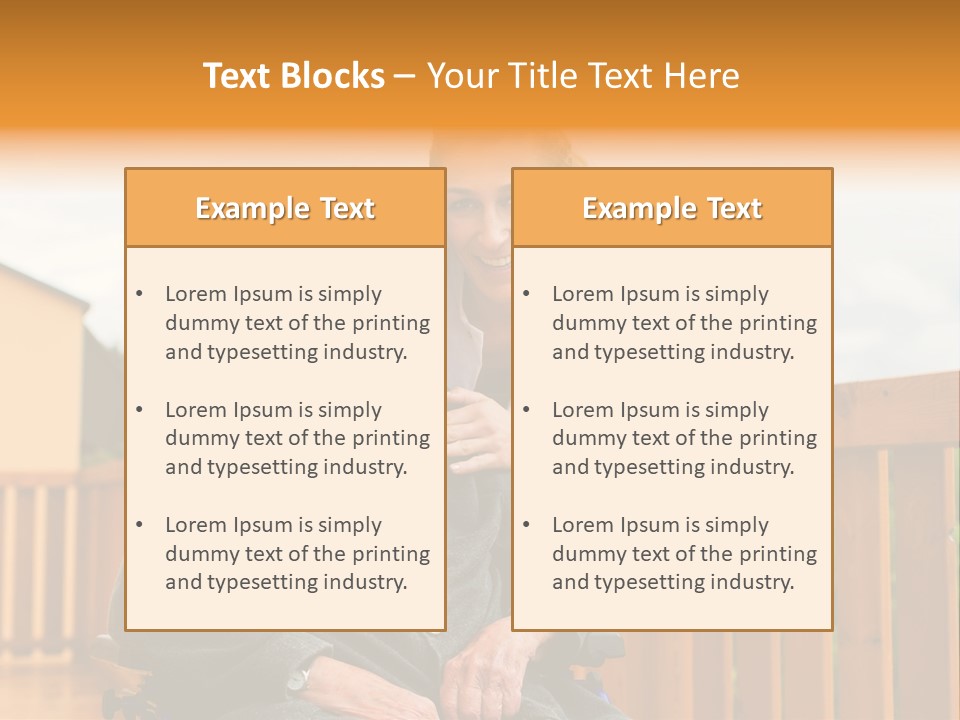 Help Dedicated Garden PowerPoint Template