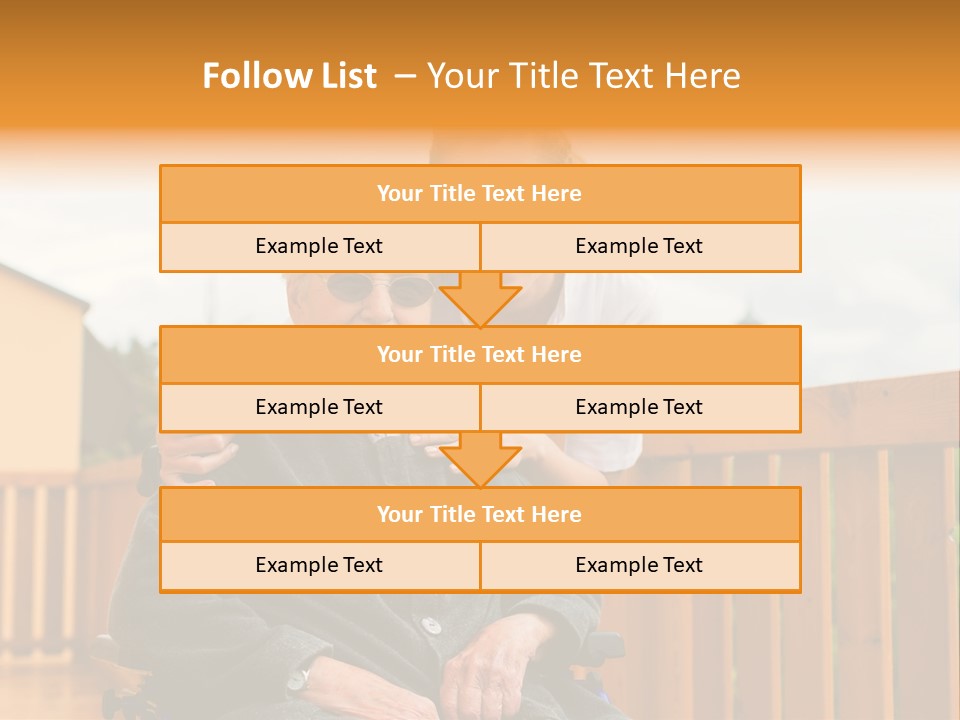 Help Dedicated Garden PowerPoint Template