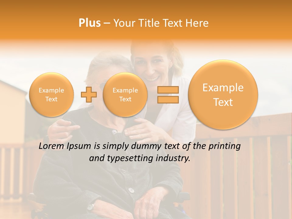 Help Dedicated Garden PowerPoint Template