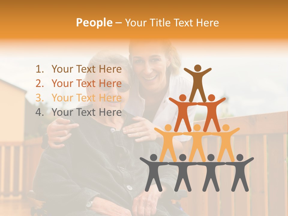 Help Dedicated Garden PowerPoint Template