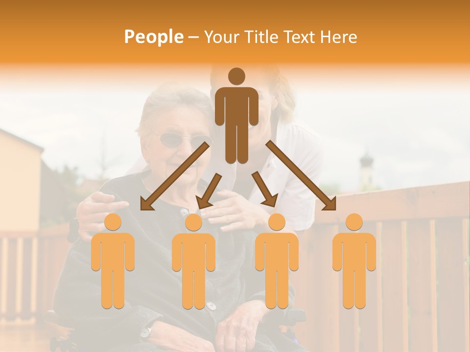 Help Dedicated Garden PowerPoint Template